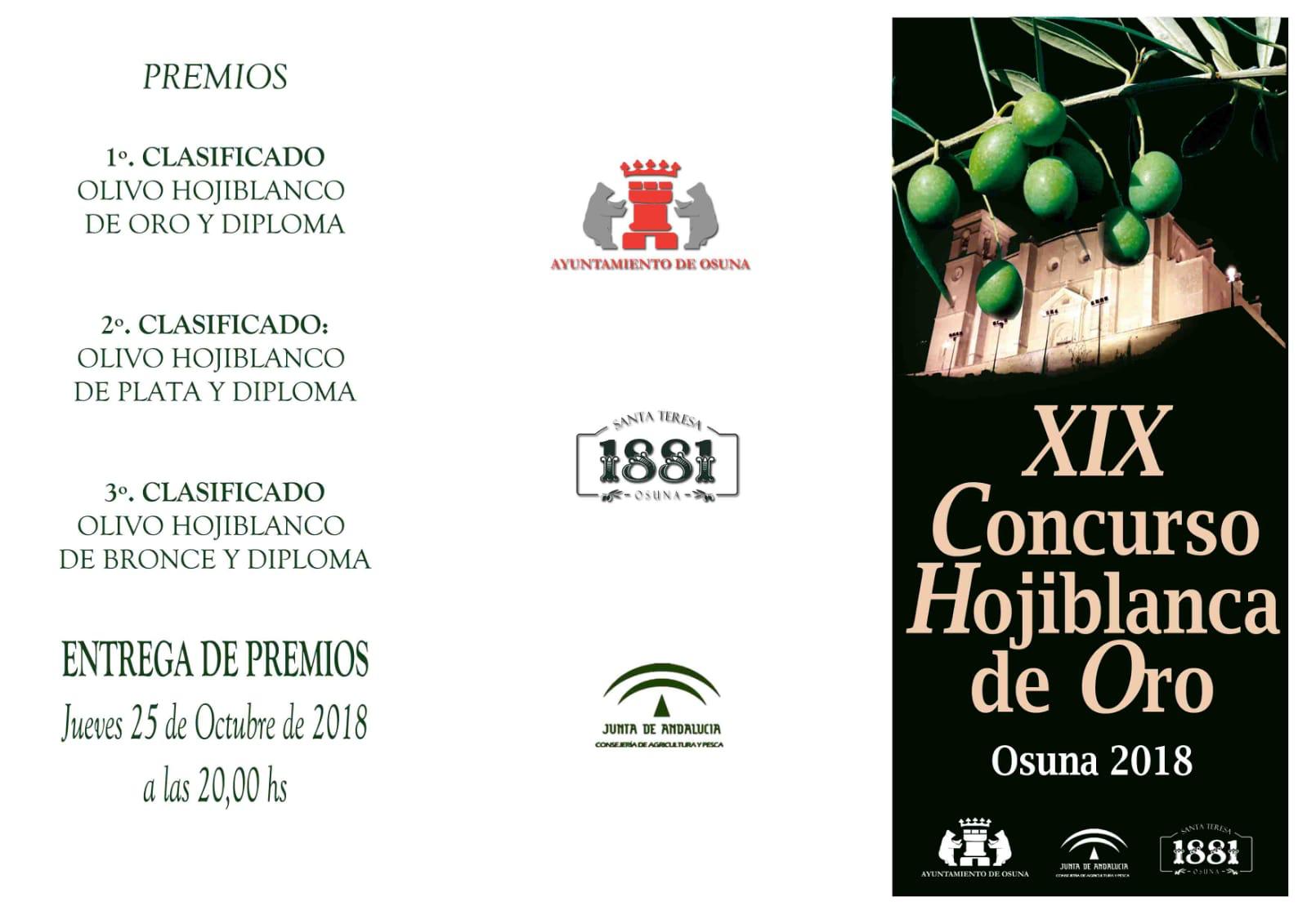 XIX Concurso Hojibalanca de Oro - Aceite 1881