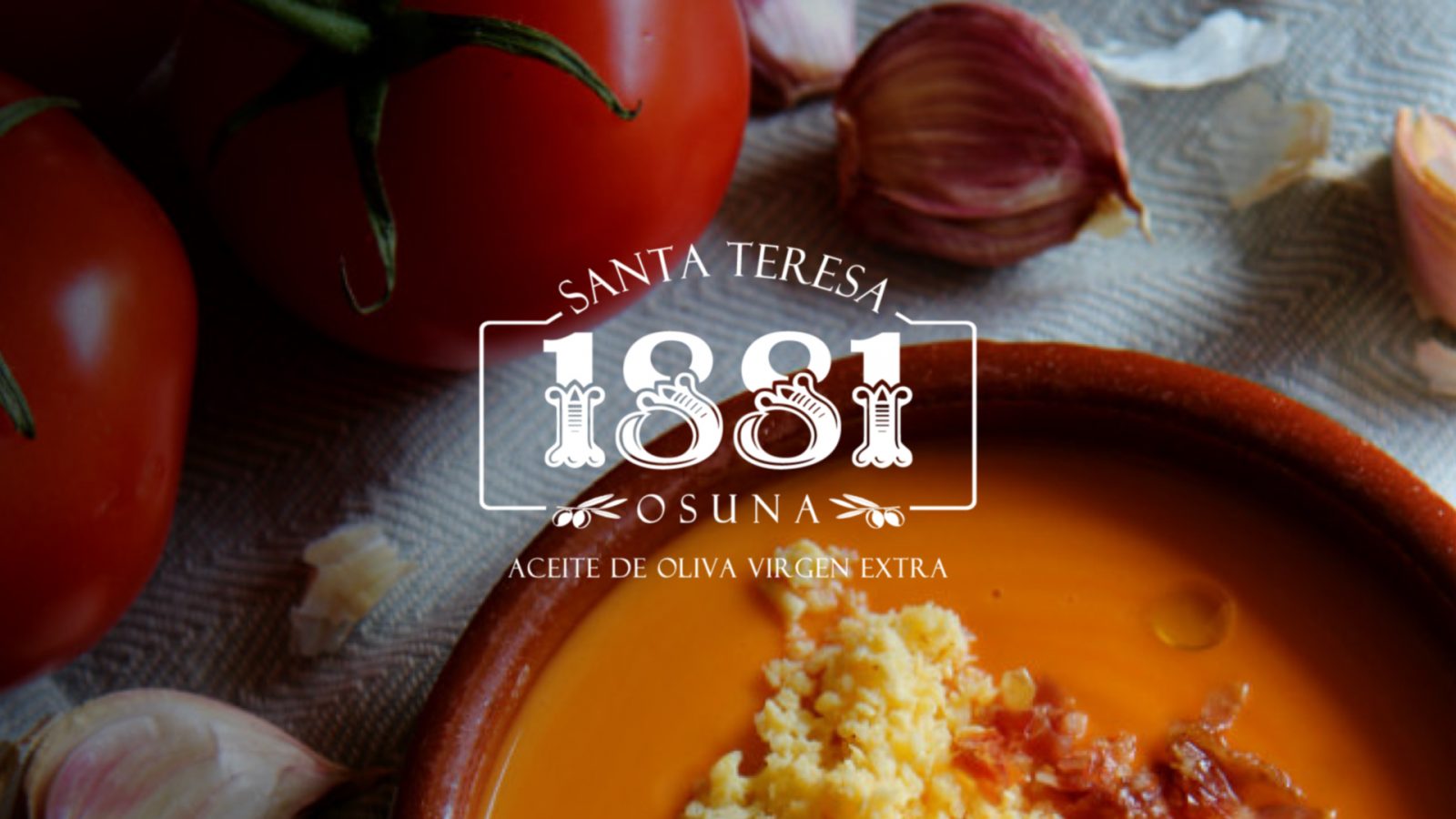 Receta: Salmorejo con Aceite 1881